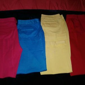 4 pair Womens Dress Pants